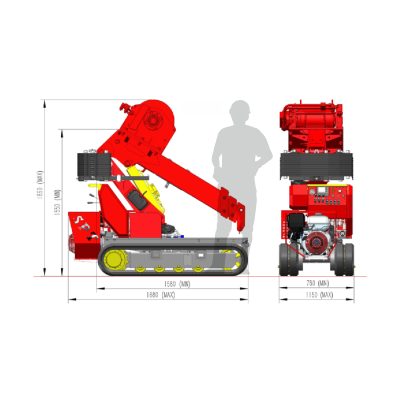 Fürtbauer Kran Verkauf Minikräne SG80 Details