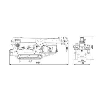 Fürtbauer Kran Verkauf Minikräne SPT-SG1009 Details