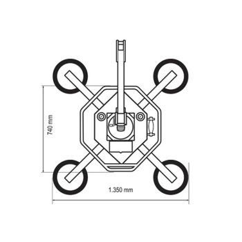 Fürtbauer Kran Verkauf Vakuumheber UPG350 Details